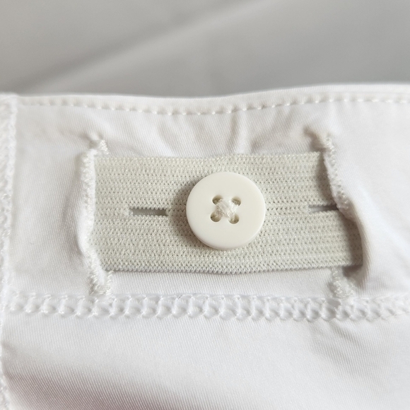 Madewell Maternity '90s Straight Jeans Over-the-Belly Stretch Panel White 29P - Picture 11 of 14